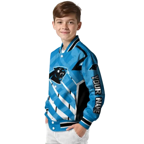 personalized carolina panthers chevron angles blue varsity jacket trendy.webp