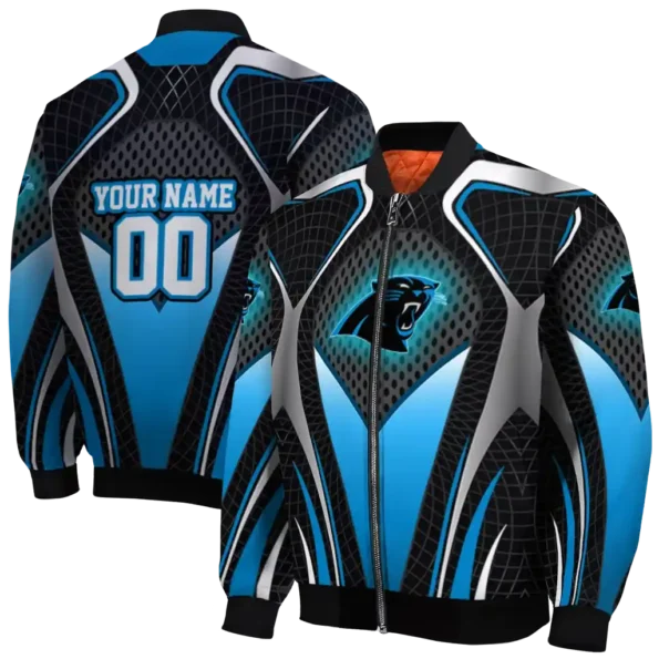 personalized carolina panthers mesh chest black crocs black bomber jacket fashion forward