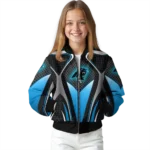 personalized carolina panthers mesh chest black crocs black bomber jacket best selling