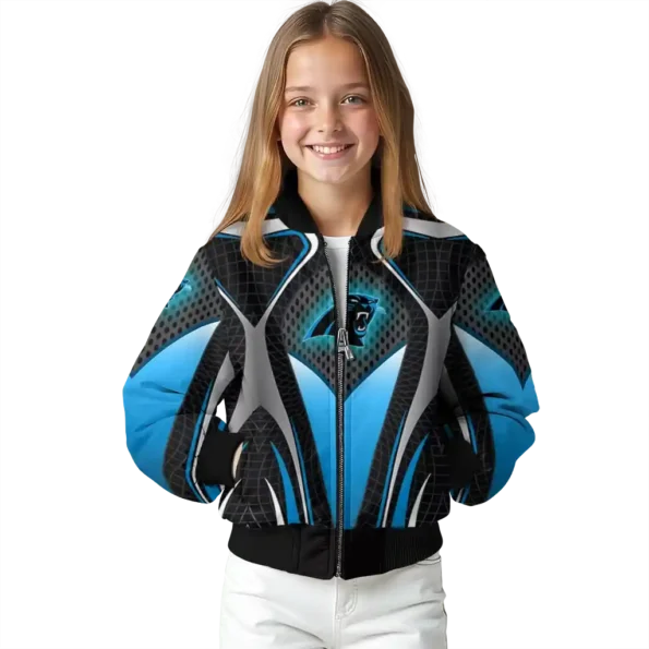 personalized carolina panthers mesh chest black crocs black bomber jacket top rated