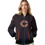 personalized chicago bears chevron arrow blue bomber jacket best selling