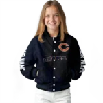 personalized chicago bears hexagon mesh blue black varsity jacket best selling.webp