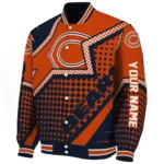 personalized chicago bears star burst blue varsity jacket best selling.webp