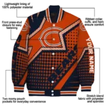 personalized chicago bears star burst blue varsity jacket best selling.webp