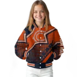 personalized chicago bears star burst blue varsity jacket best selling.webp