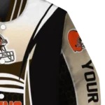 personalized cleveland browns mesh effect brown black varsity jacket best selling.webp