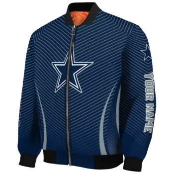 personalized dallas cowboys chevron arrow blue bomber jacket best selling