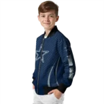 personalized dallas cowboys chevron arrow blue bomber jacket best selling