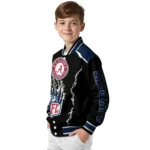 personalized dallas cowboys claw blood blue black varsity jacket best selling.webp