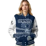 personalized dallas cowboys ferris arena blue white varsity jacket best selling.webp