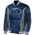 personalized dallas cowboys power plate blue varsity jacket best selling.webp