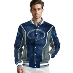 personalized dallas cowboys power plate blue varsity jacket best selling.webp
