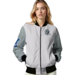 personalized dallas cowboys speckled arms blue gray bomber jacket best selling