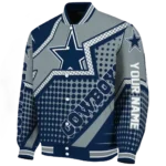 personalized dallas cowboys star burst blue varsity jacket best selling.webp