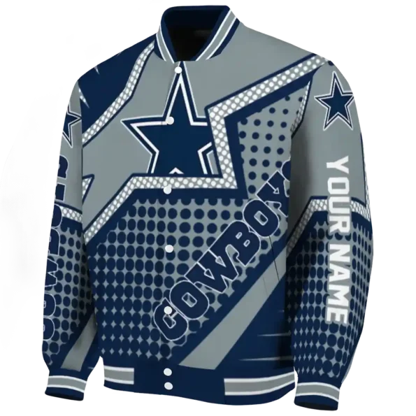 personalized dallas cowboys star burst blue varsity jacket best selling.webp