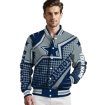 personalized dallas cowboys star burst blue varsity jacket best selling.webp