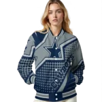 personalized dallas cowboys star burst blue varsity jacket best selling.webp