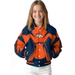 personalized denver broncos spider mark orange red crocs varsity jacket best selling.webp