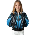 personalized detroit lions mesh chest grey crocs black bomber jacket best selling