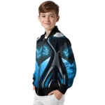 personalized detroit lions mesh chest grey crocs black bomber jacket best selling