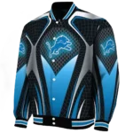 personalized detroit lions mesh chest grey crocs black varsity jacket best selling.webp