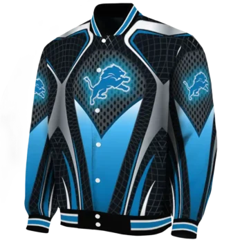 personalized detroit lions mesh chest grey crocs black varsity jacket best selling.webp
