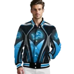 personalized detroit lions mesh chest grey crocs black varsity jacket best selling.webp