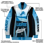 personalized detroit lions mesh effect blue black varsity jacket best selling.webp