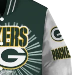 personalized green bay packers ferris arena green white varsity jacket best selling.webp