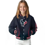 personalized houston texans chevron arrow blue varsity jacket best selling.webp