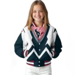 personalized houston texans v stripes blue white varsity jacket best selling.webp