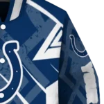 personalized indianapolis colts chevron angles blue varsity jacket best selling.webp