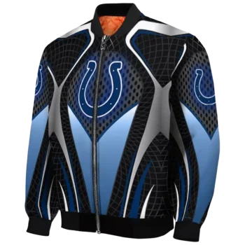 personalized indianapolis colts mesh chest grey crocs black bomber jacket best selling