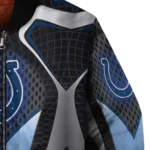 personalized indianapolis colts mesh chest grey crocs black bomber jacket best selling