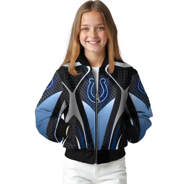 personalized indianapolis colts mesh chest grey crocs black bomber jacket top rated