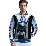 personalized indianapolis colts mesh effect blue black varsity jacket best selling.webp