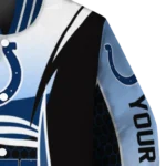 personalized indianapolis colts mesh effect blue black varsity jacket best selling.webp