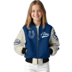 personalized indianapolis colts razorback outline blue nude bomber jacket best selling