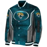 personalized jacksonville jaguars power plate teal varsity jacket best selling.webp