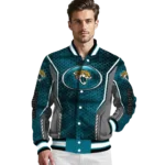 personalized jacksonville jaguars power plate teal varsity jacket best selling.webp