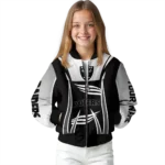 personalized las vegas raiders mesh effect black bomber jacket best selling
