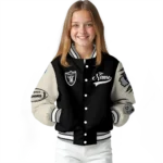 personalized las vegas raiders razorback outline black nude varsity jacket best selling