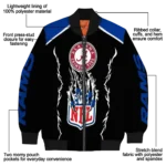 personalized los angeles rams claw blood blue black bomber jacket best selling