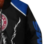 personalized los angeles rams claw blood blue black bomber jacket best selling
