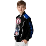 personalized los angeles rams claw blood blue black bomber jacket best selling