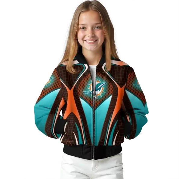 personalized miami dolphins mesh chest red crocs black bomber jacket top rated