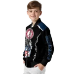 personalized new england patriots claw blood blue black bomber jacket best selling