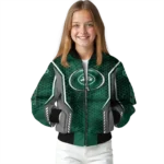personalized new york jets power plate green bomber jacket best selling