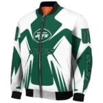 personalized new york jets spider mark green black crocs bomber jacket best selling