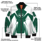 personalized new york jets spider mark green black crocs bomber jacket best selling